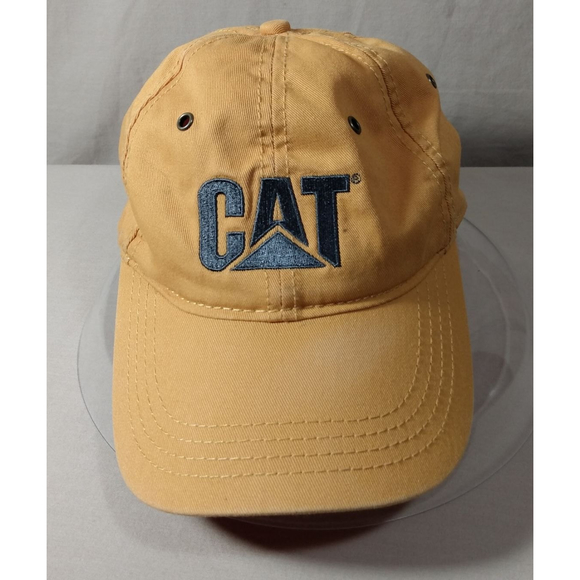 CAT | 100% Cotton Baseball Cap | Adjustable | Embroidered | Free USA Shipping